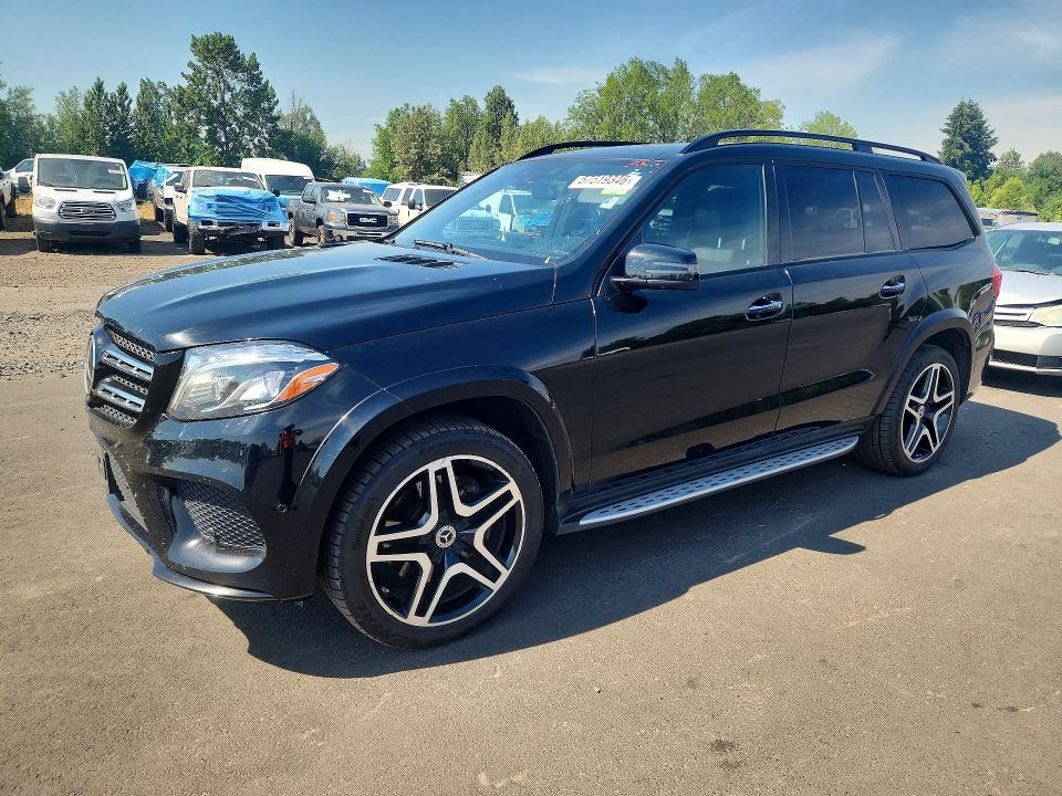 2018 Mercedes-benz Gls-klasse VIN 4JGDF7DE1JB076438 COPART salvage auction — MINOR DENT/SCRATCHES, Nj - Certificate Of Title, sold $4,100 on 2026-07-29 (photo 1)