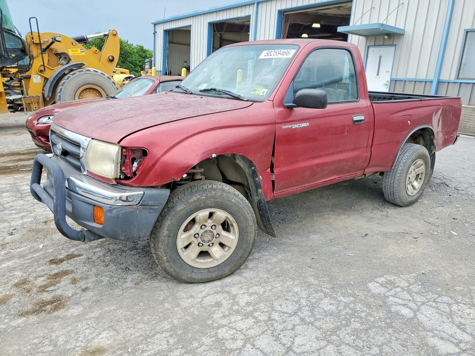 1999 Toyota Tacoma VIN 4TAPM62N2XZ492014 COPART salvage auction — FRONT END, Pa - Certificate Of Salvage, sold $2,950 on 2026-07-02 (photo 1)