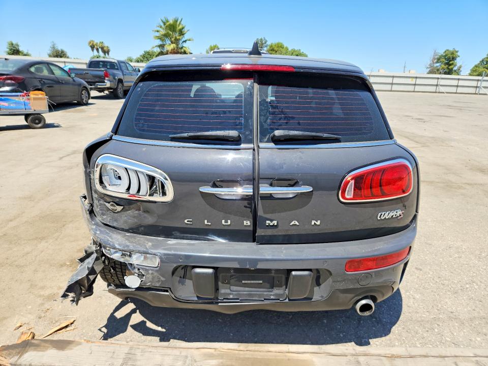2018 Mini Cooper VIN WMWLU5C52J2G03351 COPART salvage auction — REAR END, Ca - Salvage Certificate, sold $3,300 on 2026-08-28 (photo 6)