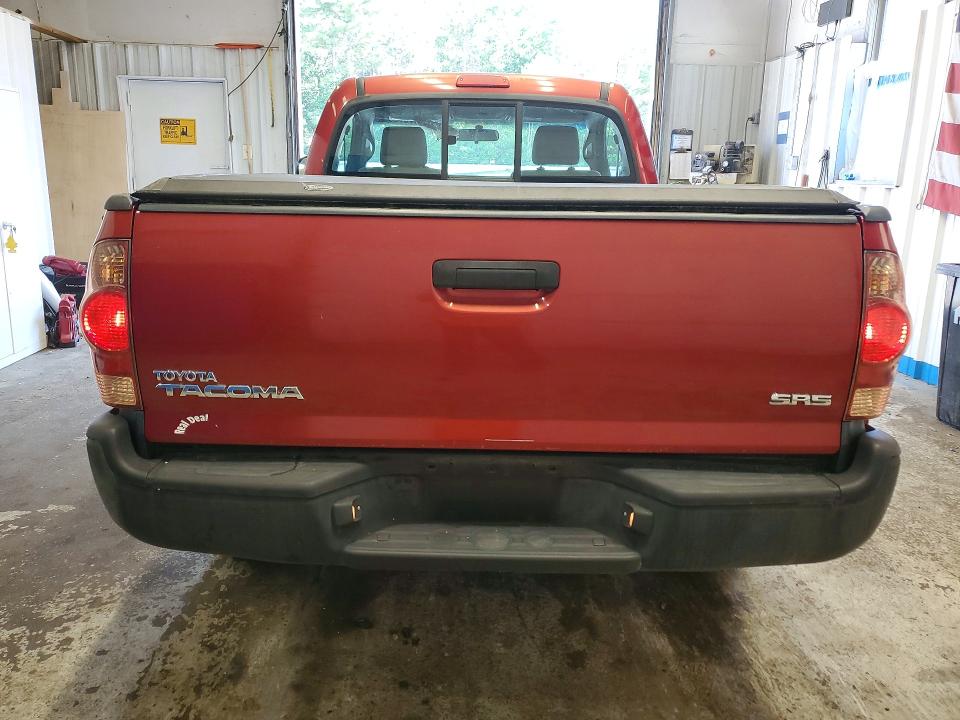 2005 Toyota Tacoma VIN 5TEPX42N45Z130252 COPART salvage auction — FRONT END, Me - Cert Of Title-Salvage Collisio, sold $2,600 on 2026-07-23 (photo 6)