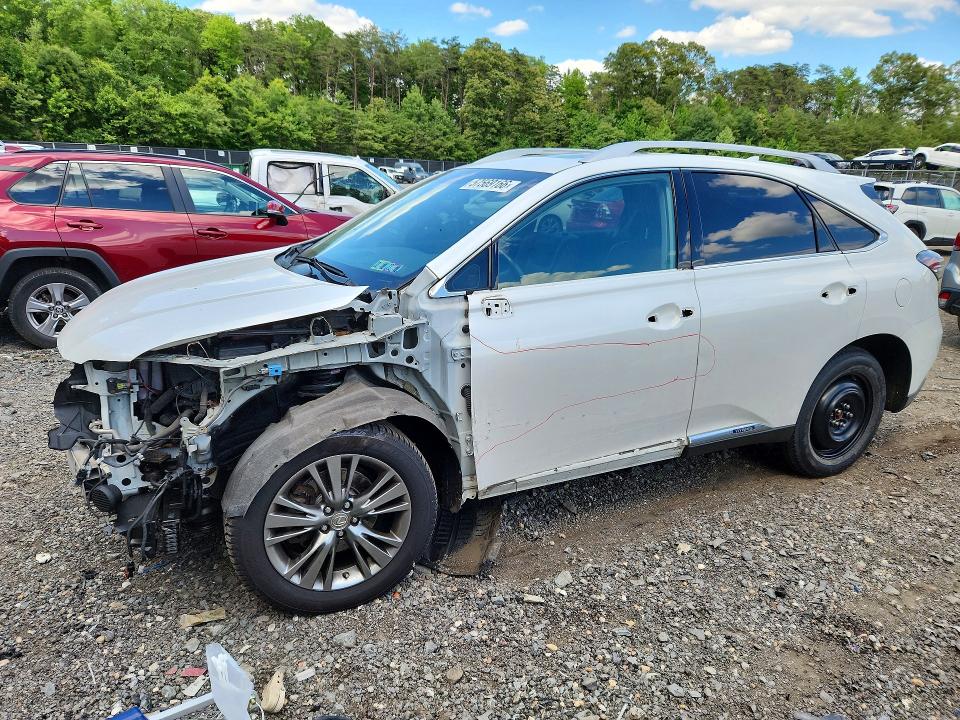 2014 Lexus Rx VIN JTJBC1BA6E2068310 COPART salvage auction — FRONT END, Md - Cert Of Salvage > 75% Damage, sold $4,050 on 2026-07-07 (photo 1)