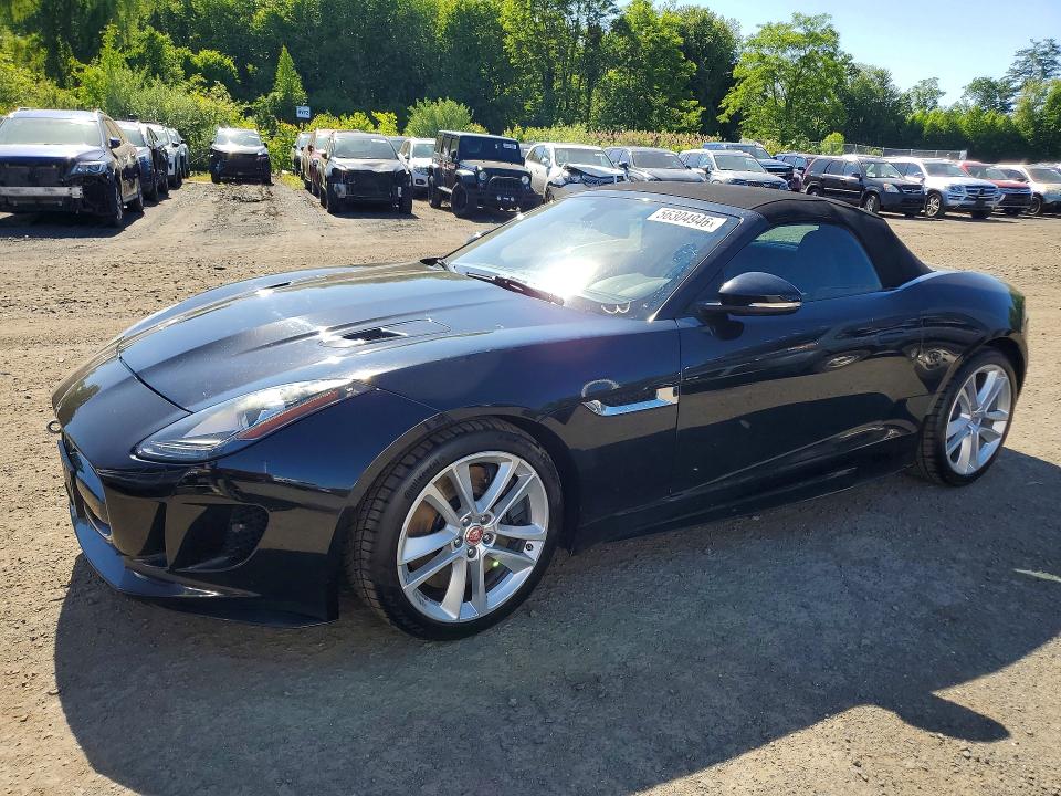 2016 Jaguar F-type VIN SAJWJ6FV2G8K31668 COPART salvage auction — MINOR DENT/SCRATCHES, NH - CERTIFICATE OF TITLE, sold $7,900 on 2026-07-30 (photo 1)