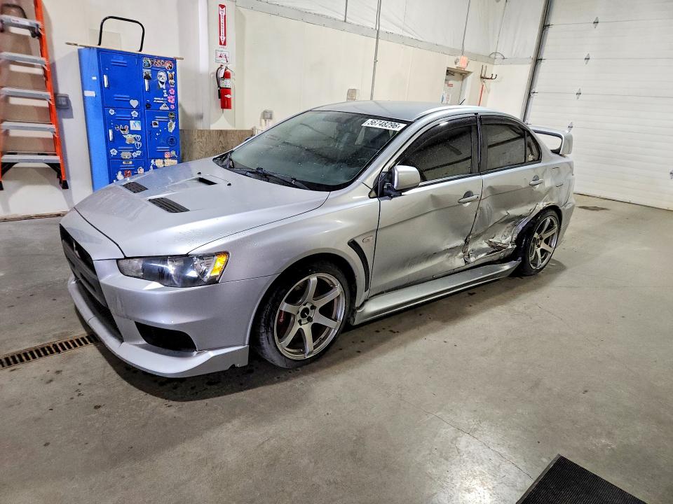 2013 Mitsubishi VIN JA32W8FV8DU016579 COPART salvage auction — SIDE, Ak - Bill Of Sale- Salvage, sold $4,400 on 2026-07-21 (photo 1)
