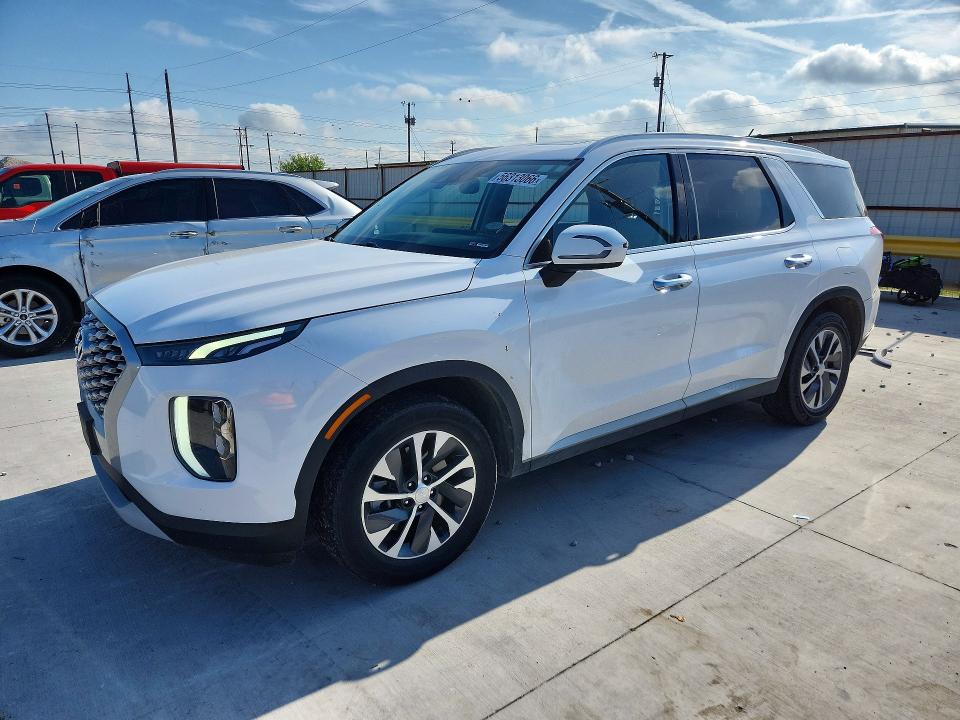 2021 Hyundai Palisade VIN KM8R24HE2MU191486 — COPART salvage auction photo