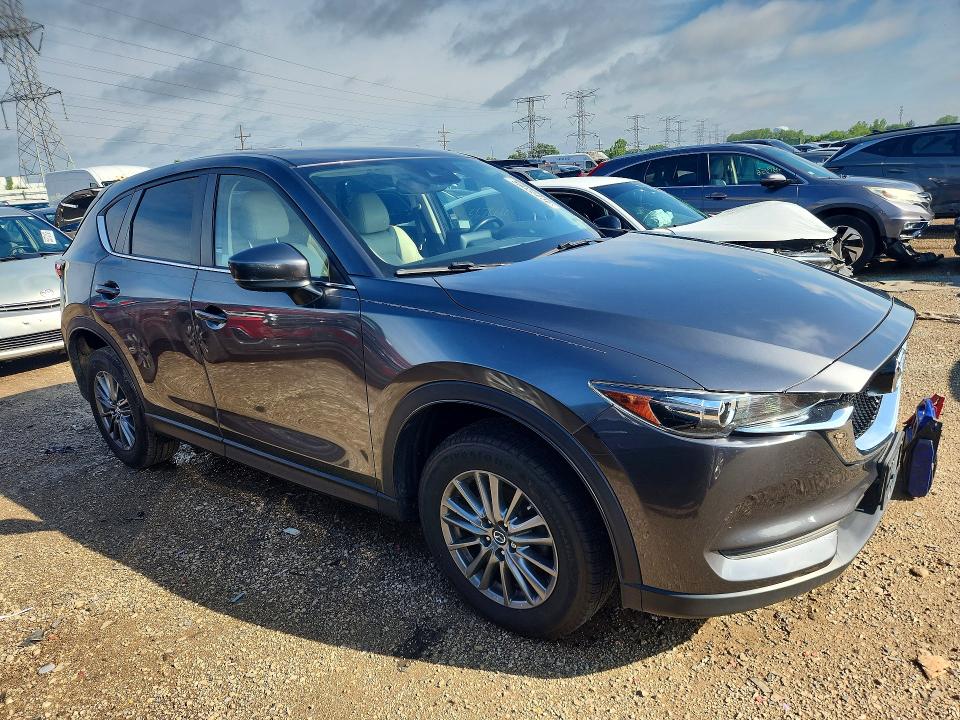 2017 Mazda Cx-5 VIN JM3KFBCL3H0147733 COPART salvage auction — REAR END, Il - Salvage Certificate, sold $5,300 on 2026-07-14 (photo 4)