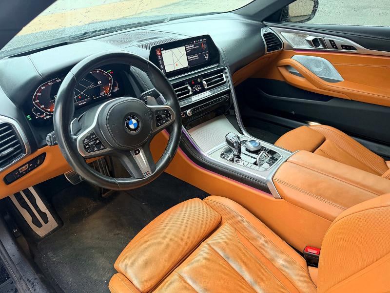 2019 BMW M850i xdrive VIN WBAFY4C55KBJ98967 COPART salvage auction — NORMAL WEAR, Mo - Cert Of Title-Prior Salvage (P), sold $19,900 on 2026-07-02 (photo 9)