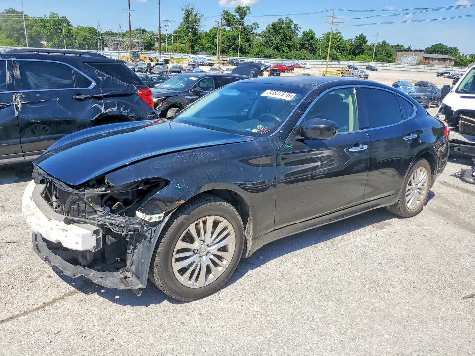 2012 Infiniti M VIN JN1BY1AR7CM396397 COPART salvage auction — FRONT END, Ky - Cert Of Title-Salvage, sold $825 on 2026-07-29 (photo 1)