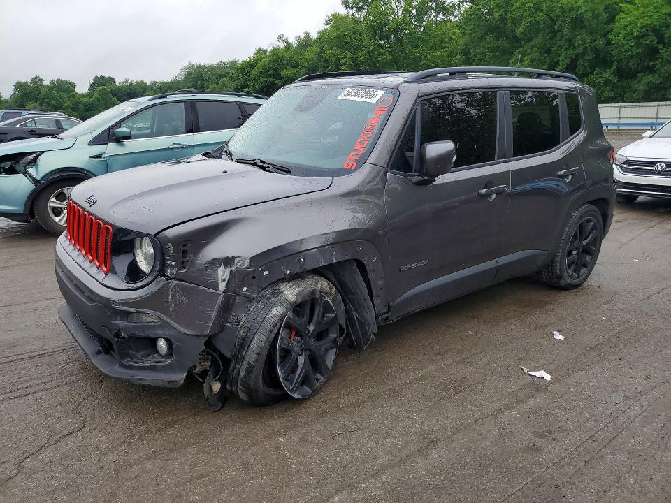 2017 Jeep VIN ZACCJABB1HPF21474 COPART salvage auction — FRONT END, PA - CERTIFICATE OF SALVAGE, sold $375 on 2026-07-02 (photo 1)