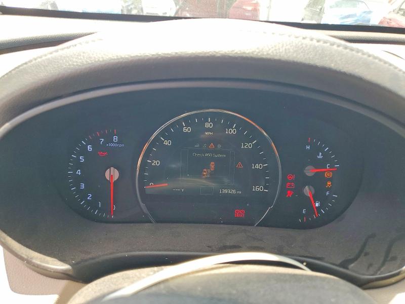2017 Kia Sorento VIN 5XYPH4A1XHG275709 COPART salvage auction — FRONT END, Fl - Cert Of Title Slvg Rebuildable, sold $900 on 2026-07-10 (photo 9)