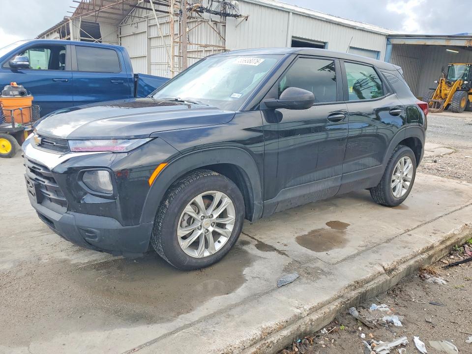 2023 Chevrolet Trailblazer VIN KL79MMS24PB009104 COPART salvage auction — UNDERCARRIAGE, Tx - Salvage Vehicle Title, sold $4,350 on 2026-07-14 (photo 1)