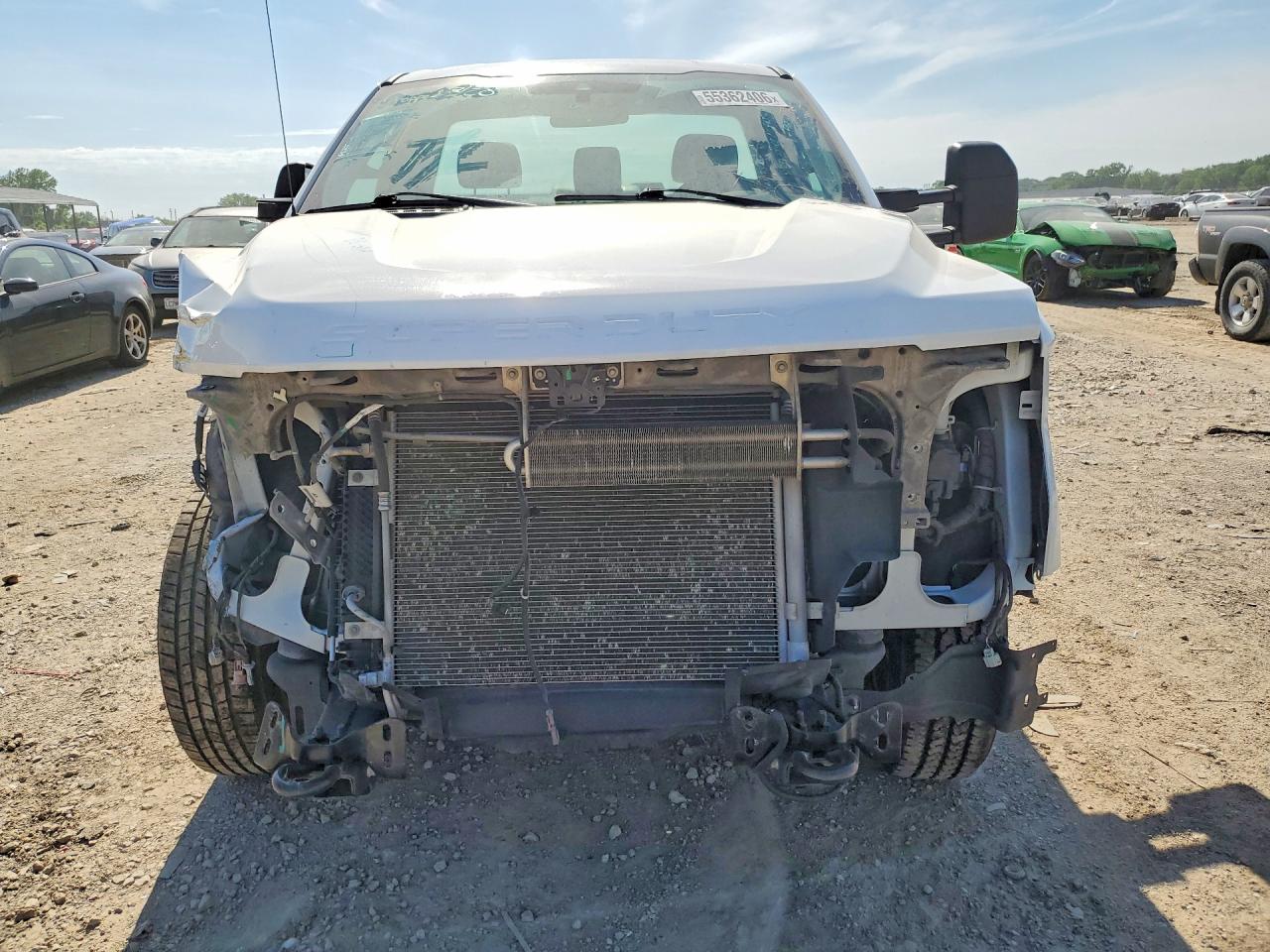 2021 Ford F-250 Super Duty VIN 1FTBF2A60MEC72692 COPART salvage auction — Front End, KS - CERTIFICATE OF TITLE, sold $7,100 on 2026-07-09 (photo 5)
