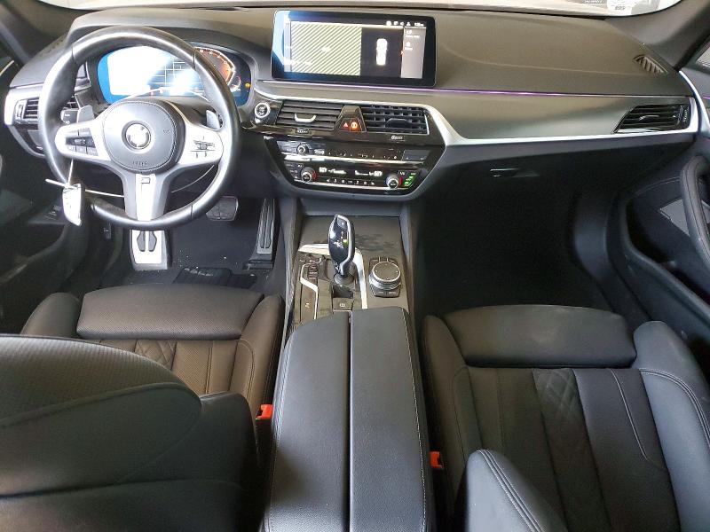 2023 BMW 5er VIN WBA53BJ0XPWY06181 COPART salvage auction — FRONT END, Ca - Salvage Certificate, sold $17,700 on 2026-07-16 (photo 8)