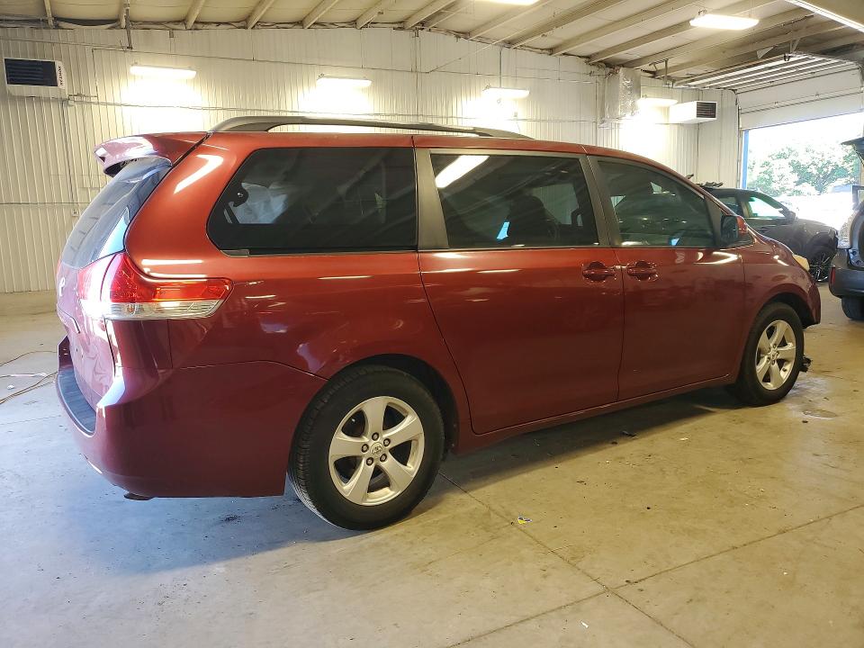 2011 Toyota Sienna VIN 5TDKK3DC0BS148335 COPART salvage auction — SIDE, Mn - Cert Of Title-Salvage, sold $1,450 on 2026-07-07 (photo 3)