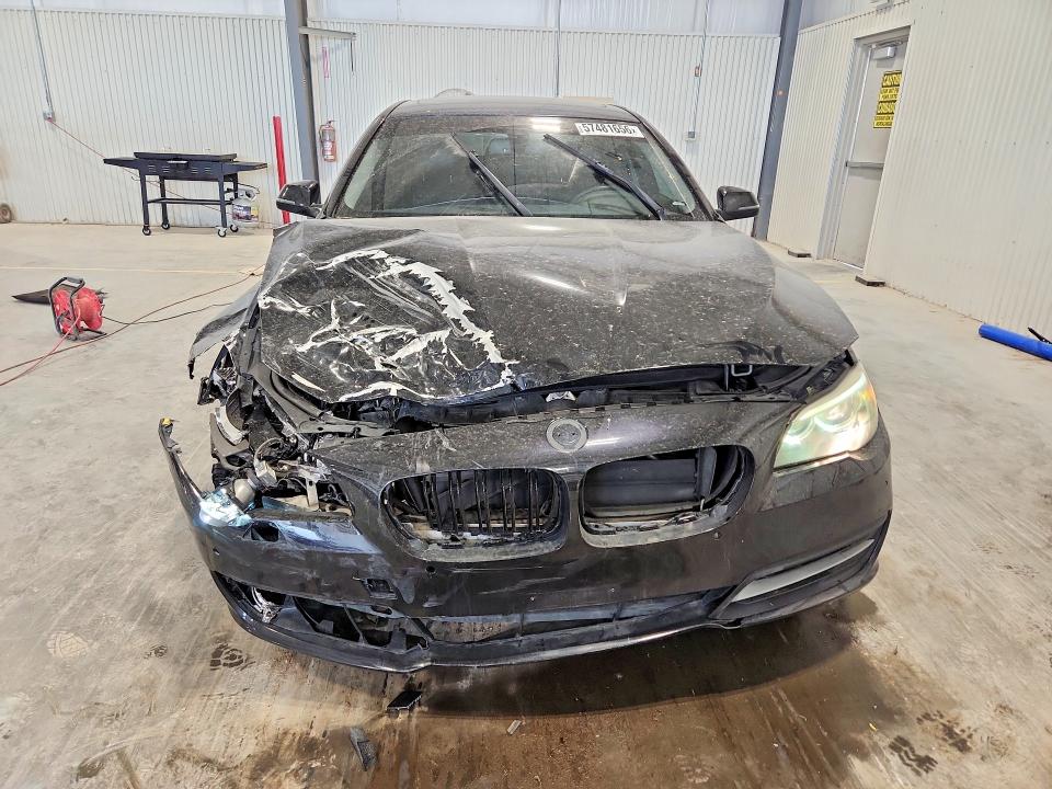 2014 BMW 5er VIN WBA5A7C54ED616588 COPART salvage auction — FRONT END, Ne - Cert Of Title-Salvage, sold $800 on 2026-07-14 (photo 5)