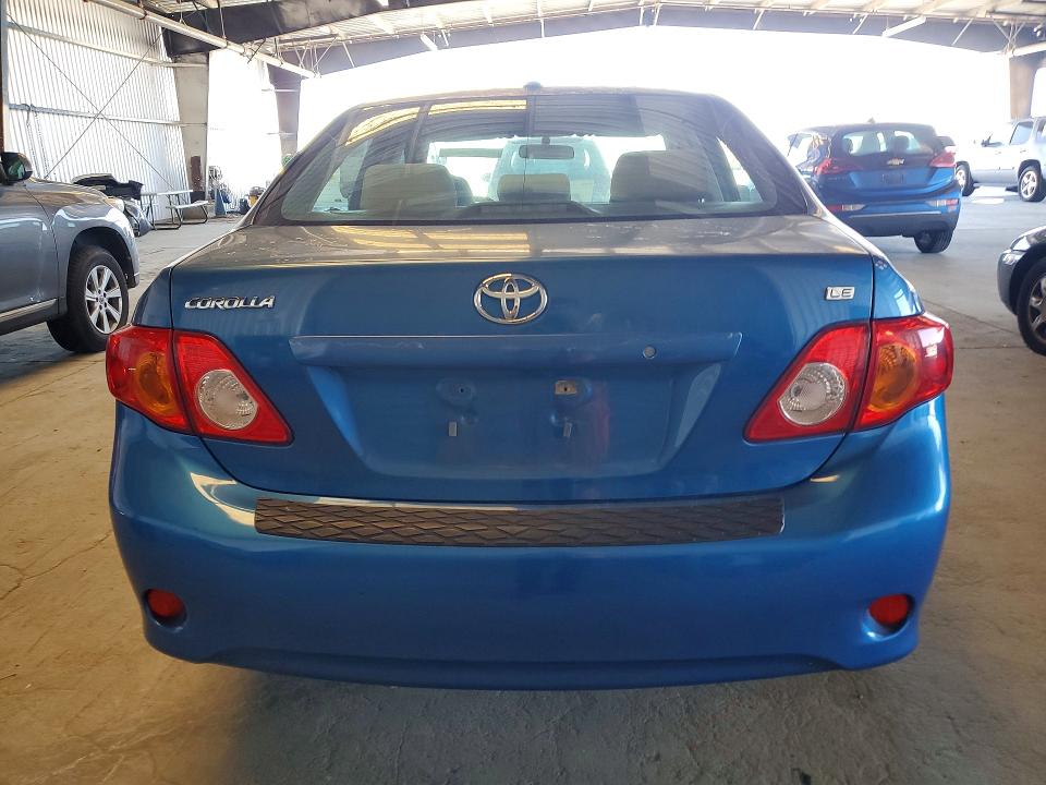 2009 Toyota Corolla VIN JTDBL40E299025588 COPART salvage auction — MINOR DENT/SCRATCHES, Ca - Dis/Dlr/Exp Only Clean Title, sold $1,300 on 2026-07-09 (photo 6)