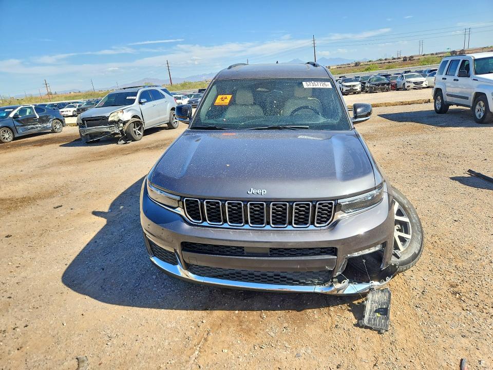 2024 Jeep Cherokee VIN 1C4RJKBG8R8609474 COPART salvage auction — FRONT END, Az - Cert Of Title - Salvage, sold $12,200 on 2026-08-21 (photo 5)