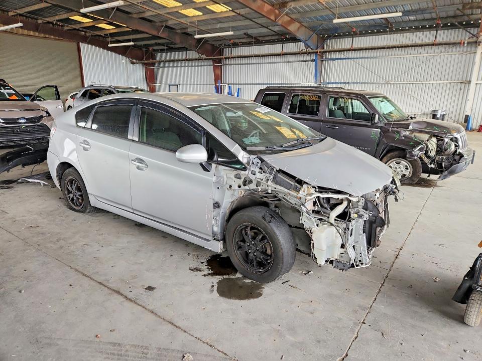 2012 Toyota Prius VIN JTDKN3DU2C5388199 COPART salvage auction — FRONT END, CA - SALVAGE CERTIFICATE, sold $300 on 2026-07-16 (photo 4)