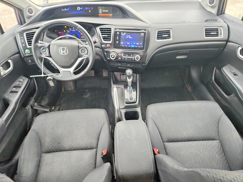 2015 Honda VIN 2HGFB2F57FH002871 COPART salvage auction — SIDE, AB - BOS - SALVAGE, sold $5,800 on 2026-07-02 (photo 8)