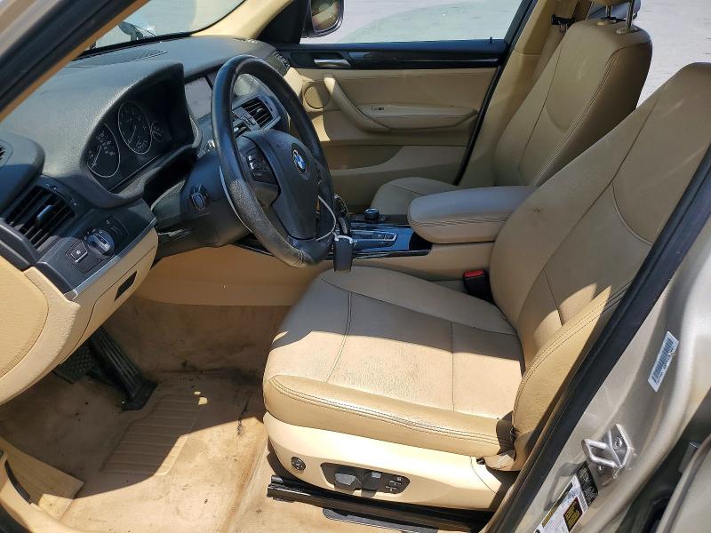 2013 BMW X3 VIN 5UXWX9C50D0A32634 COPART salvage auction — ALL OVER, Pa - Certificate Of Salvage, sold $500 on 2026-07-07 (photo 7)
