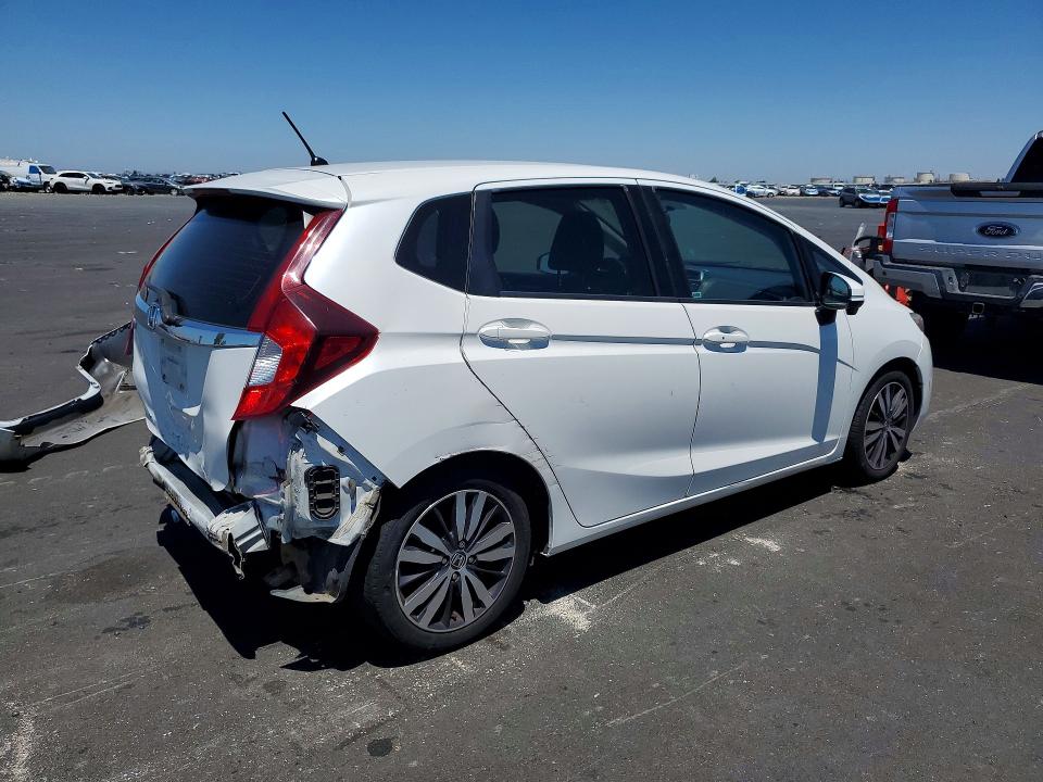 2016 Honda Fit VIN JHMGK5H71GX001438 COPART salvage auction — REAR END, Ca - Salvage Certificate, sold $3,050 on 2026-07-15 (photo 3)