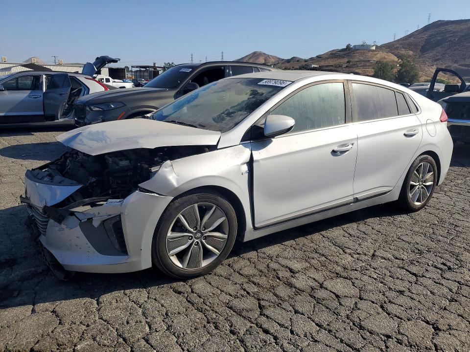 2018 Hyundai Ioniq VIN KMHC05LC9JU073812 COPART salvage auction — FRONT END, Ca - Dis/Dlr/Exp Only Clean Title (P), sold $1,550 on 2026-07-30 (photo 1)