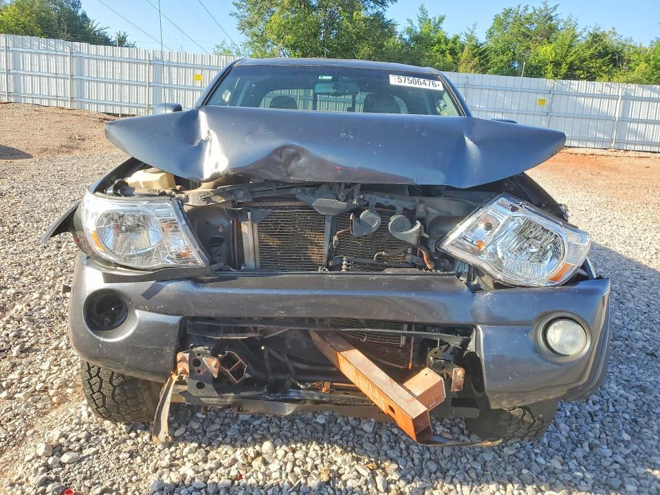 2010 Toyota Tacoma VIN 5TETU4GN8AZ687062 COPART salvage auction — FRONT END, OK - CERTIFICATE OF TITLE-JUNKED, sold $2,250 on 2026-07-21 (photo 5)