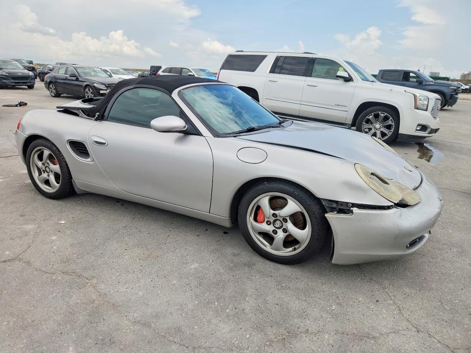2002 Porsche Boxster VIN WP0CB29892U660948 COPART salvage auction — FRONT END, La - Cert Of Title-Salvage, sold $1,350 on 2026-07-29 (photo 4)