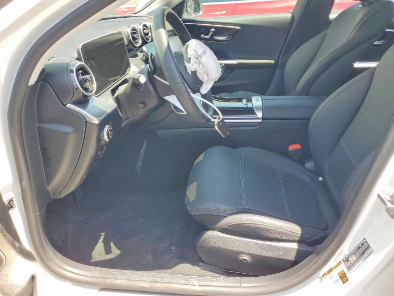 2025 Mercedes-benz C class VIN W1KAF4HBXSR258434 COPART salvage auction — FRONT END, CA - SALVAGE CERTIFICATE (P), sold $19,500 on 2026-07-27 (photo 7)