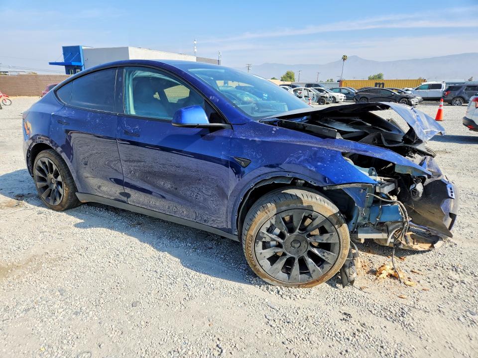 2024 Tesla VIN 7SAYGDEEXRF070164 COPART salvage auction — FRONT END, Ca - Salvage Certificate, sold $1,300 on 2026-07-22 (photo 4)