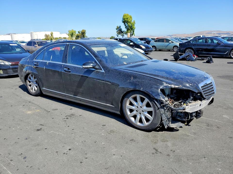 2007 Mercedes-benz S-klasse VIN WDDNG71X07A118484 COPART salvage auction — FRONT END, Ca - Salvage Certificate, sold $775 on 2026-07-08 (photo 4)