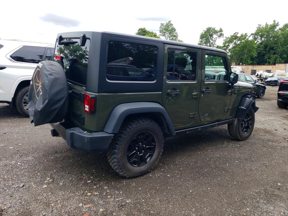 2016 Jeep Wrangler / VIN 1C4BJWDG3GL107939 COPART salvage auction — FRONT END, NJ - CERT OF TITLE W/SALVAGE HISTOR, sold $7,800 on 2026-07-28 (photo 3)