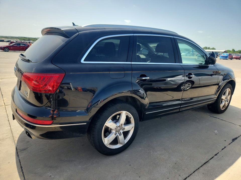 2014 Audi Q7 VIN WA1LGAFEXED006268 COPART salvage auction — FRONT END, Ma - Certificate Of Title, sold $825 on 2026-07-27 (photo 3)