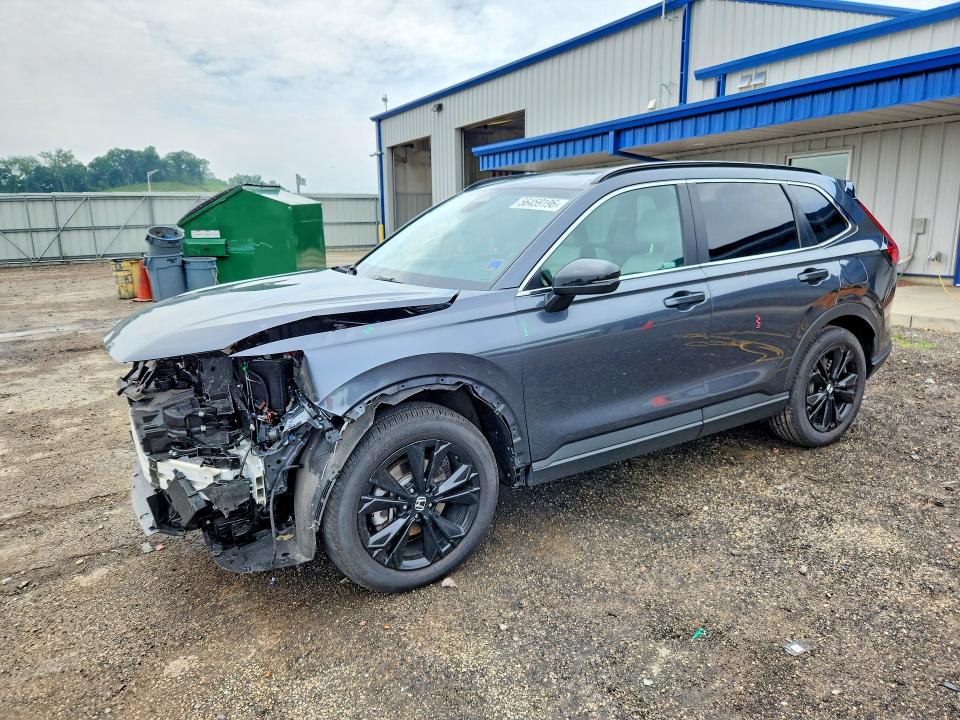 2024 Honda Cr-v VIN 7FARS6H97RE038951 COPART salvage auction — FRONT END, Wi - Cert Of Title-Salvage Vehicle, sold $15,600 on 2026-07-07 (photo 1)