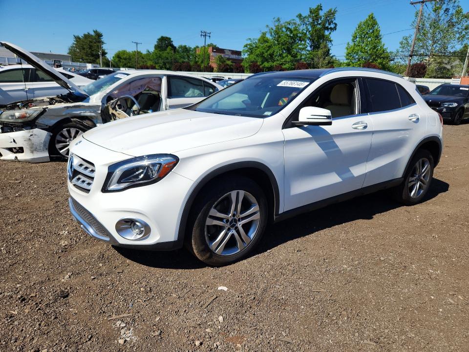 2018 Mercedes-benz Gla-klasse VIN WDCTG4EB6JJ515195 COPART salvage auction — UNDERCARRIAGE, Ct - Cert Of Title-Salvage, sold $3,550 on 2026-07-02 (photo 1)