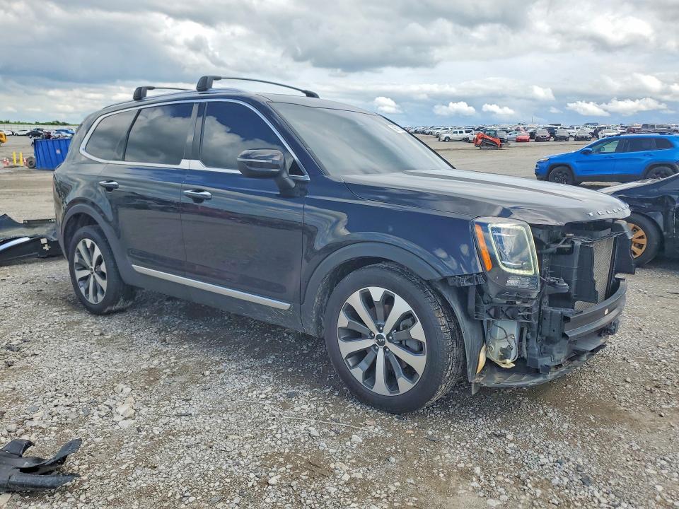 2022 Kia Telluride VIN 5XYP6DHC0NG238953 COPART salvage auction — FRONT END, KY - CERT OF TITLE-SALVAGE, sold $6,100 on 2026-07-30 (photo 4)