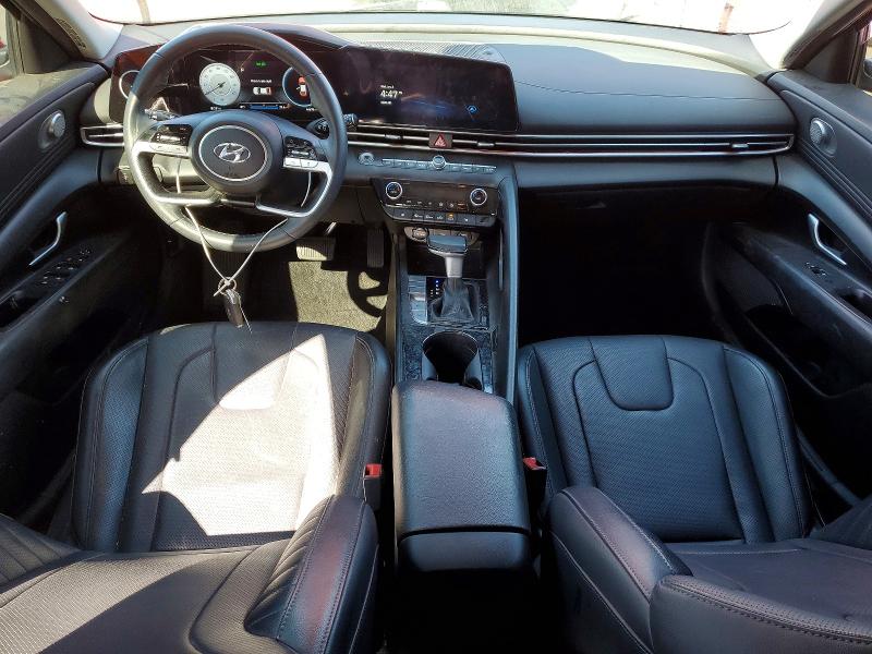 2023 Hyundai Elantra VIN KMHLP4AG2PU486837 COPART salvage auction — REAR END, Ca - Salvage Certificate, sold $3,550 on 2026-07-02 (photo 8)
