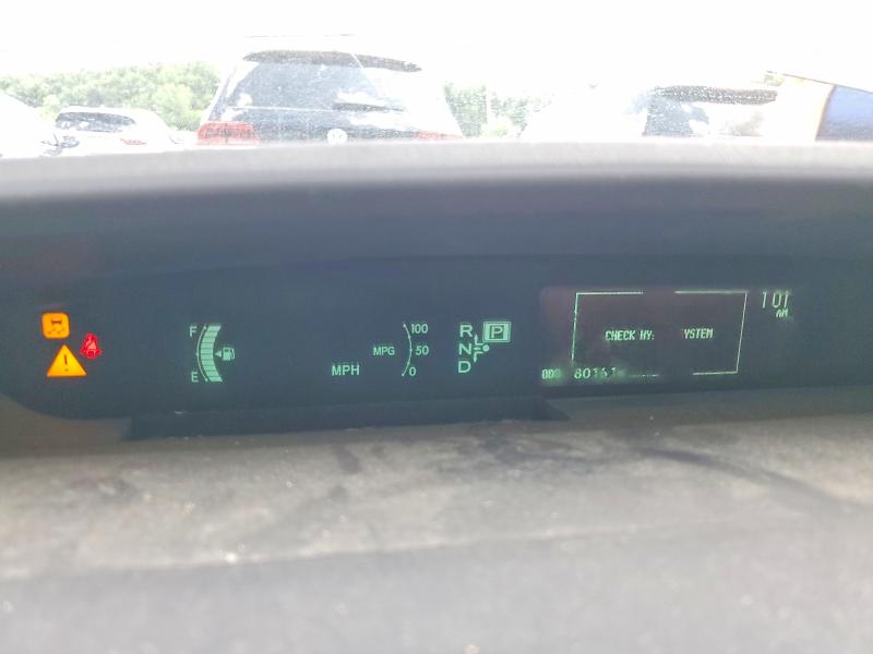 2010 Toyota Prius VIN JTDKN3DU8A0023892 COPART salvage auction — REAR END, KY - BILL OF SALE/PART ONLY/NO TITL, sold $950 on 2026-07-27 (photo 9)