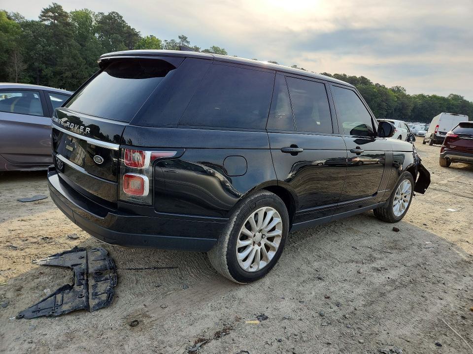 2019 Land rover VIN SALGS2SV1KA539293 COPART salvage auction — FRONT END, Md - Cert Of Salvage < 75% Damage, sold $18,500 on 2026-07-14 (photo 3)