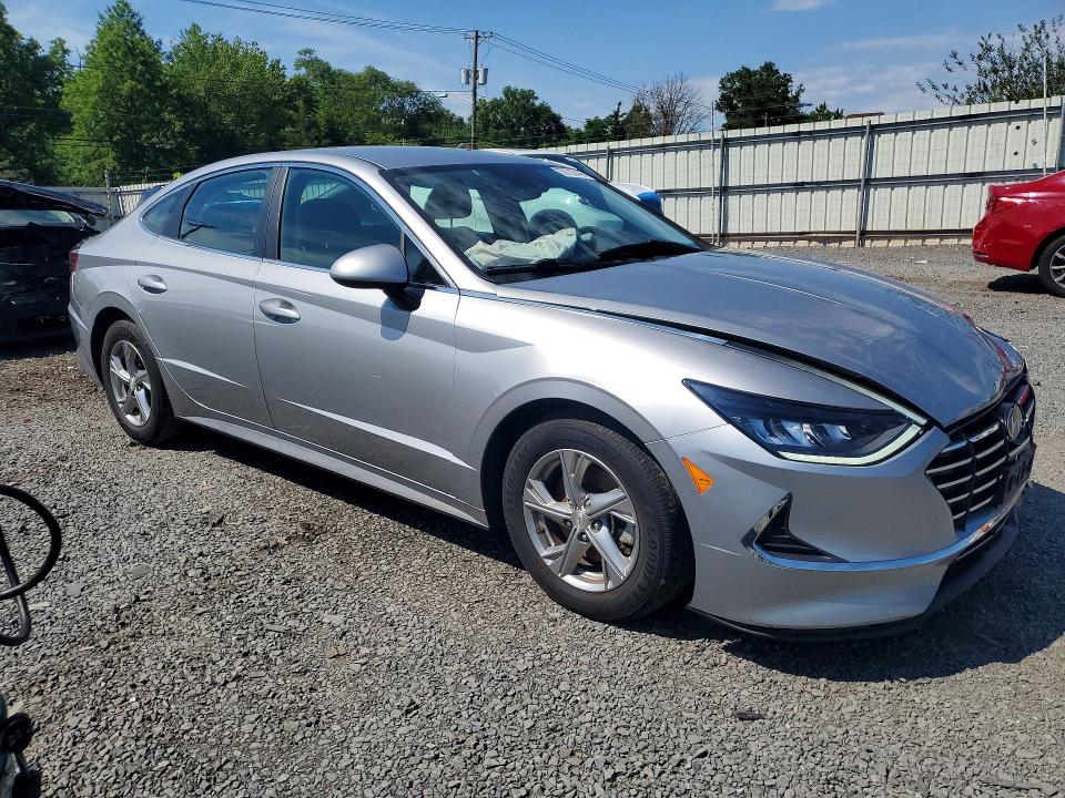 2020 Hyundai Sonata VIN 5NPEG4JA4LH024213 COPART salvage auction — FRONT END, Nj - Cert Of Title-Salvage, sold $2,250 on 2026-07-24 (photo 4)