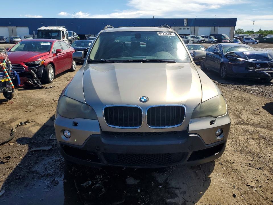 2008 BMW X5 VIN 5UXFE43508L033051 COPART salvage auction — FRONT END, Mi - Certificate Of Title, sold $625 on 2026-07-02 (photo 5)