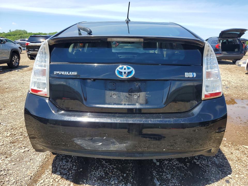 2011 Toyota Prius VIN JTDKN3DU7B0287297 COPART salvage auction — HAIL, Il - Salvage Certificate, sold $1,100 on 2026-07-31 (photo 6)