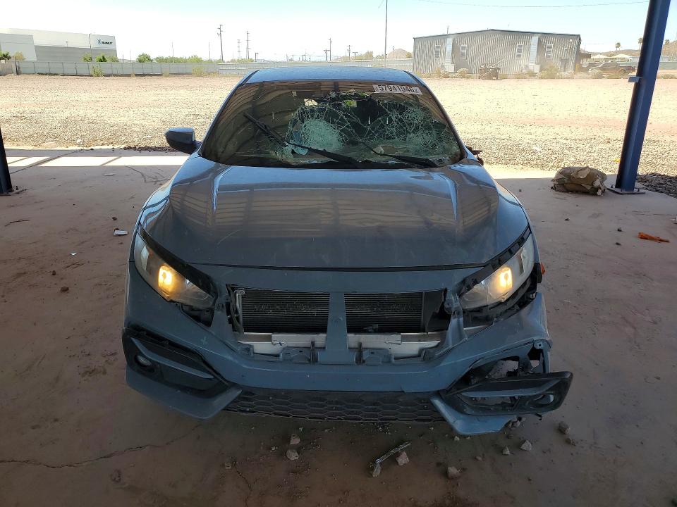 2021 Honda VIN SHHFK7H46MU225937 COPART salvage auction — FRONT END, Az - Cert Of Title - Salvage, sold $6,100 on 2026-07-09 (photo 5)