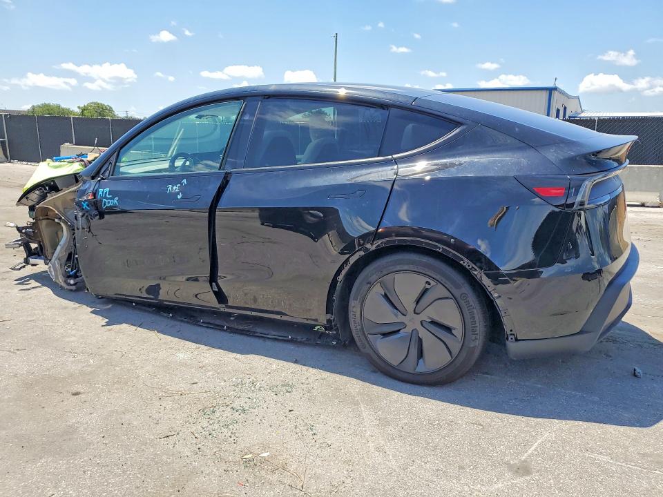 2026 Tesla Model y VIN 7SAYGDED9TF381583 COPART salvage auction — FRONT END, Fl - Certificate Of Destruction, sold $1,100 on 2026-07-30 (photo 2)