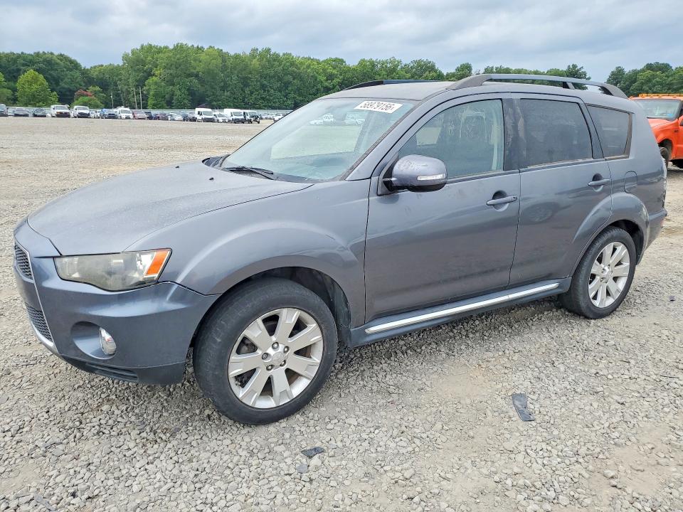 2012 Mitsubishi Outlander VIN JA4AS3AW5CU003244 COPART salvage auction — FRONT END, Ar - Certificate Of Title, sold $2,000 on 2026-07-08 (photo 1)