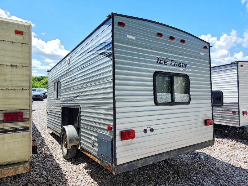 2015 Fore Salem VIN 4X4TSM613F7406539 COPART salvage auction — HAIL, WI - JUNKED VEHICLE BILL OF SALE, sold $2,100 on 2026-07-20 (photo 3)