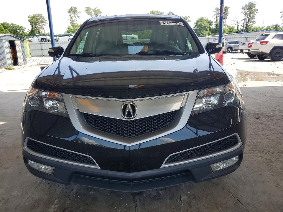 2013 Acura Mdx VIN 2HNYD2H49DH524298 COPART salvage auction — MINOR DENT/SCRATCHES, Ga - Cert Of Title-Salvage, sold $850 on 2026-07-09 (photo 5)