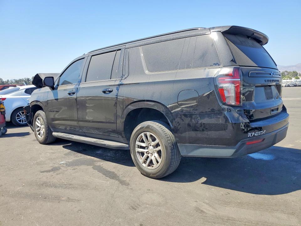 2023 Chevrolet Suburban VIN 1GNSKEKD5PR108689 COPART salvage auction — FRONT END, In - Dis/Dlr/Exp Only Clean Title (P), sold $8,200 on 2026-08-19 (photo 2)