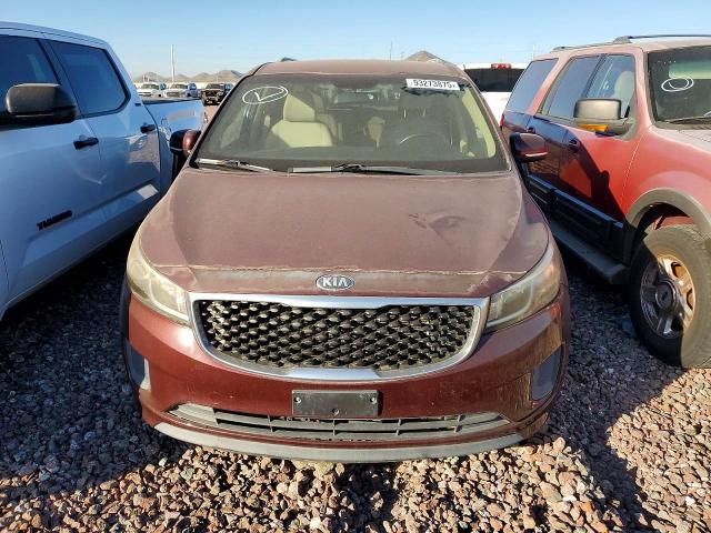 2015 Kia SEDONA VIN KNDMB5C17F6026632 COPART salvage auction — SIDE, Az - Certificate Of Title, sold $1,100 on 2026-07-09 (photo 5)