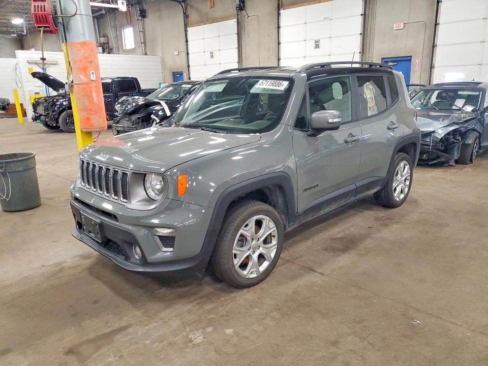 2020 Jeep Renegade VIN ZACNJBD10LPL76209 COPART salvage auction — MECHANICAL, Mt - Certificate Of Title, sold $2,600 on 2026-07-07 (photo 1)