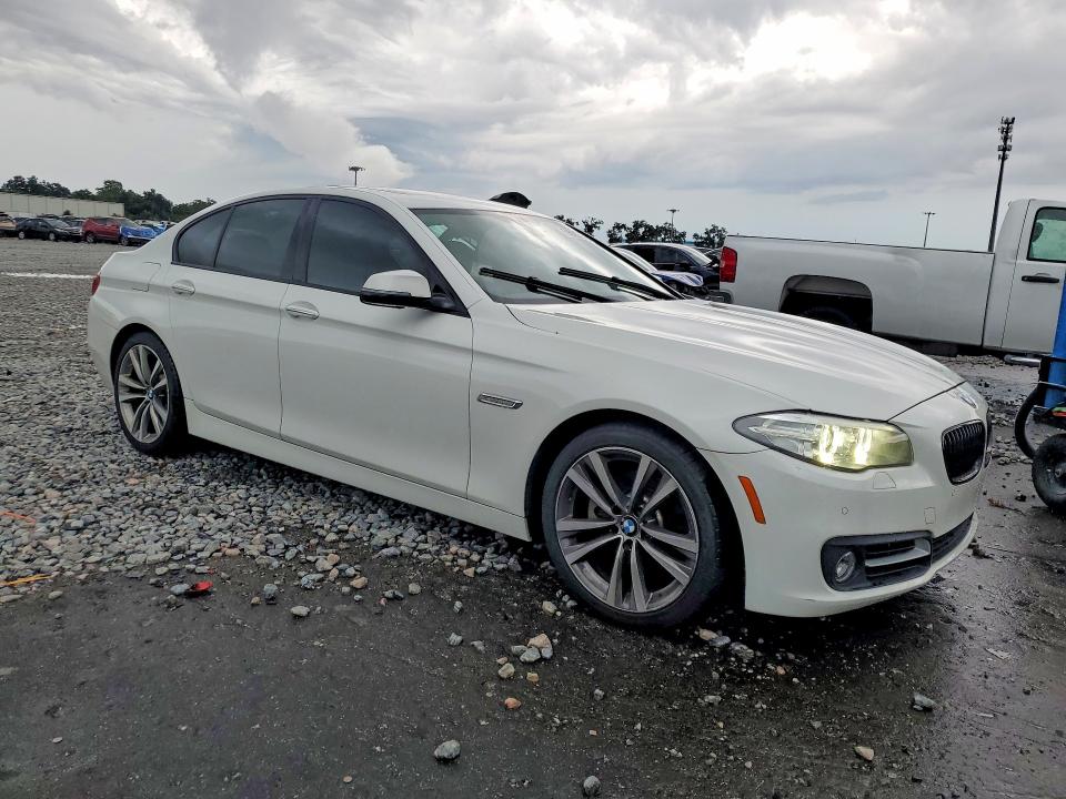 2016 BMW 5er VIN WBA5A5C54GG354495 COPART salvage auction — FRONT END, FL - CERT OF TITLE SLVG REBUILDABLE, sold $5,300 on 2026-07-20 (photo 4)
